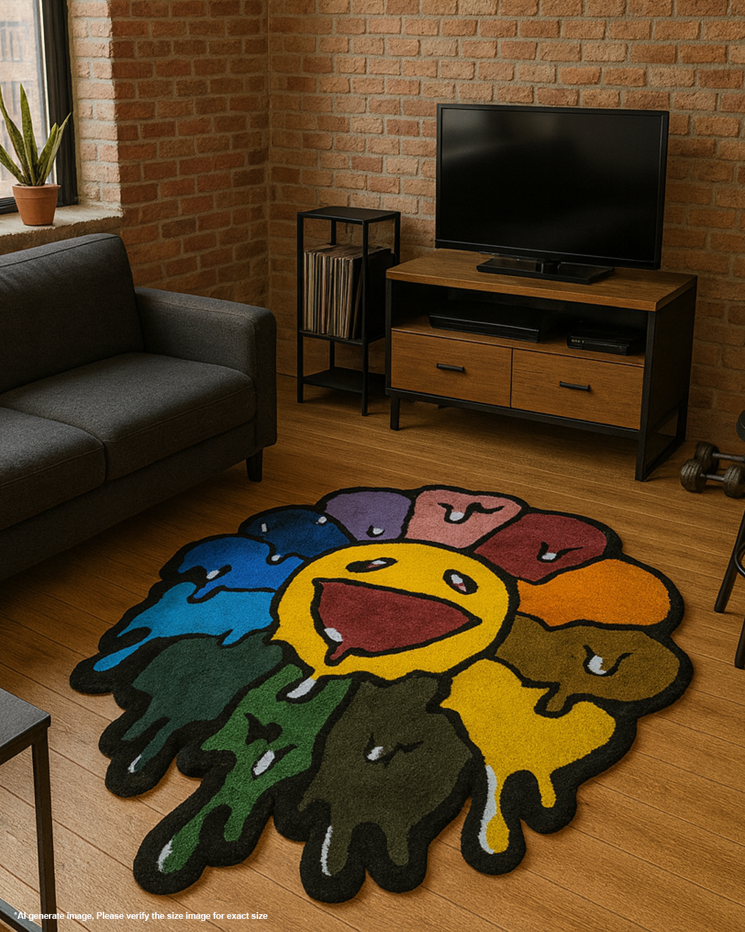 Drippin' Sunflower Rug