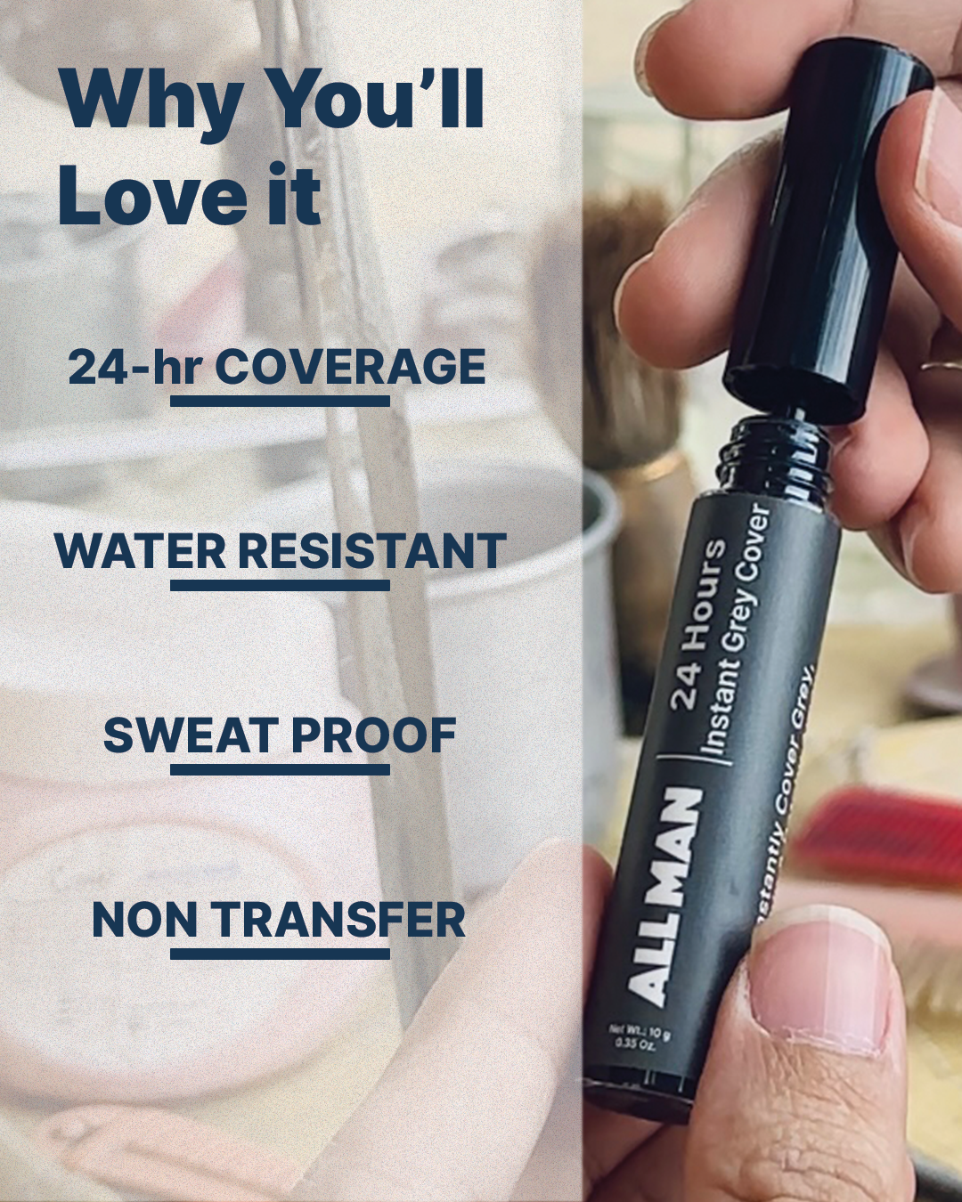 24-Hour Instant Grey Cover - 10g