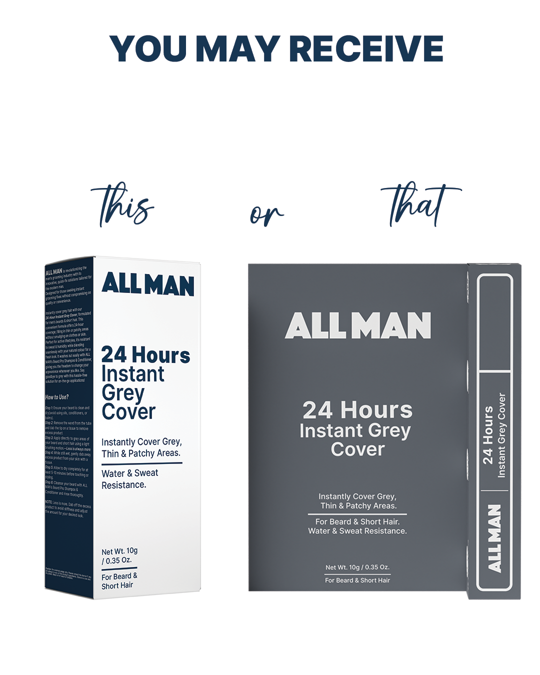 24-Hour Instant Grey Cover - 10g