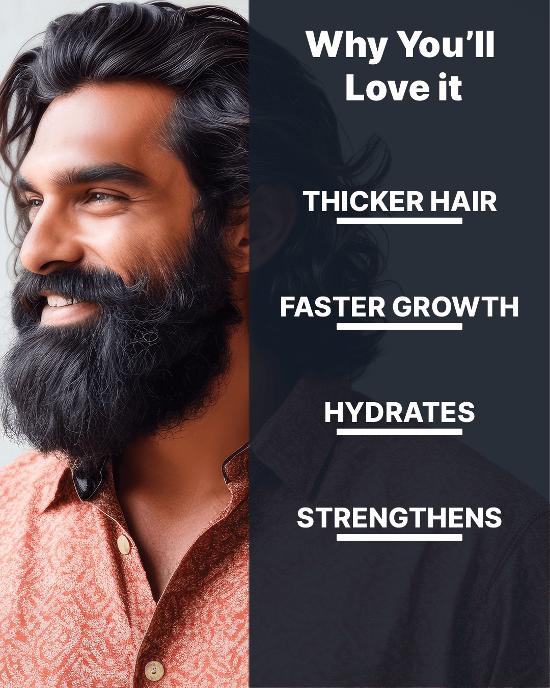 ALL MAN, Beard Boost Growth Serum, Why you'll love it