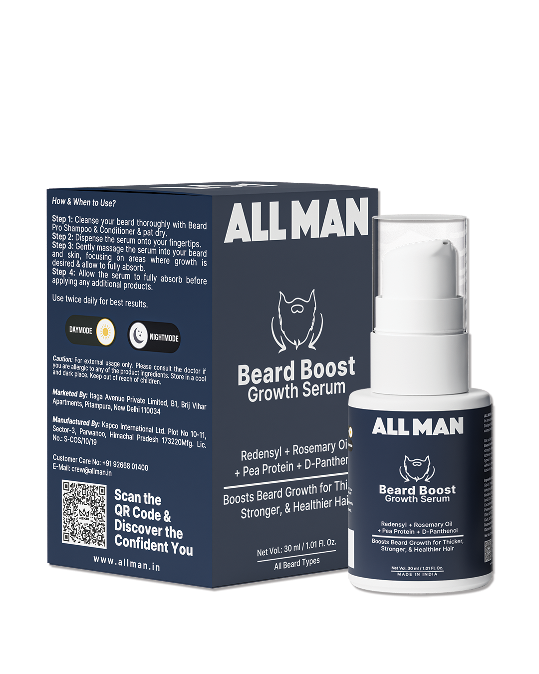Beard Boost Growth Serum - 30ml (FS)