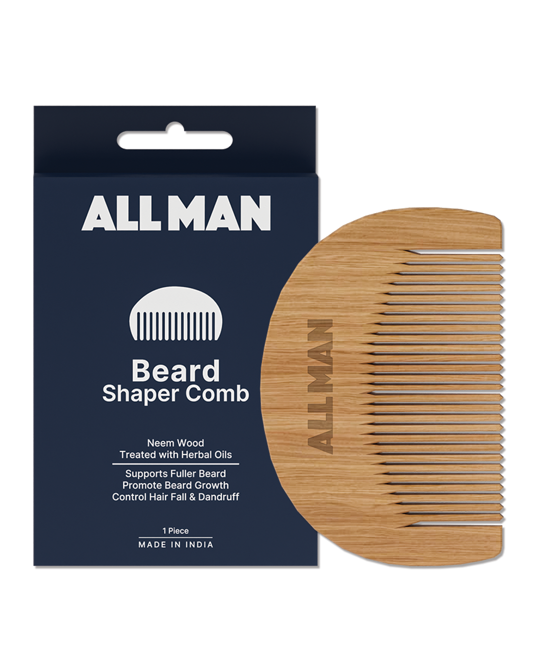 ALL MAN Beard Shaper Comb
