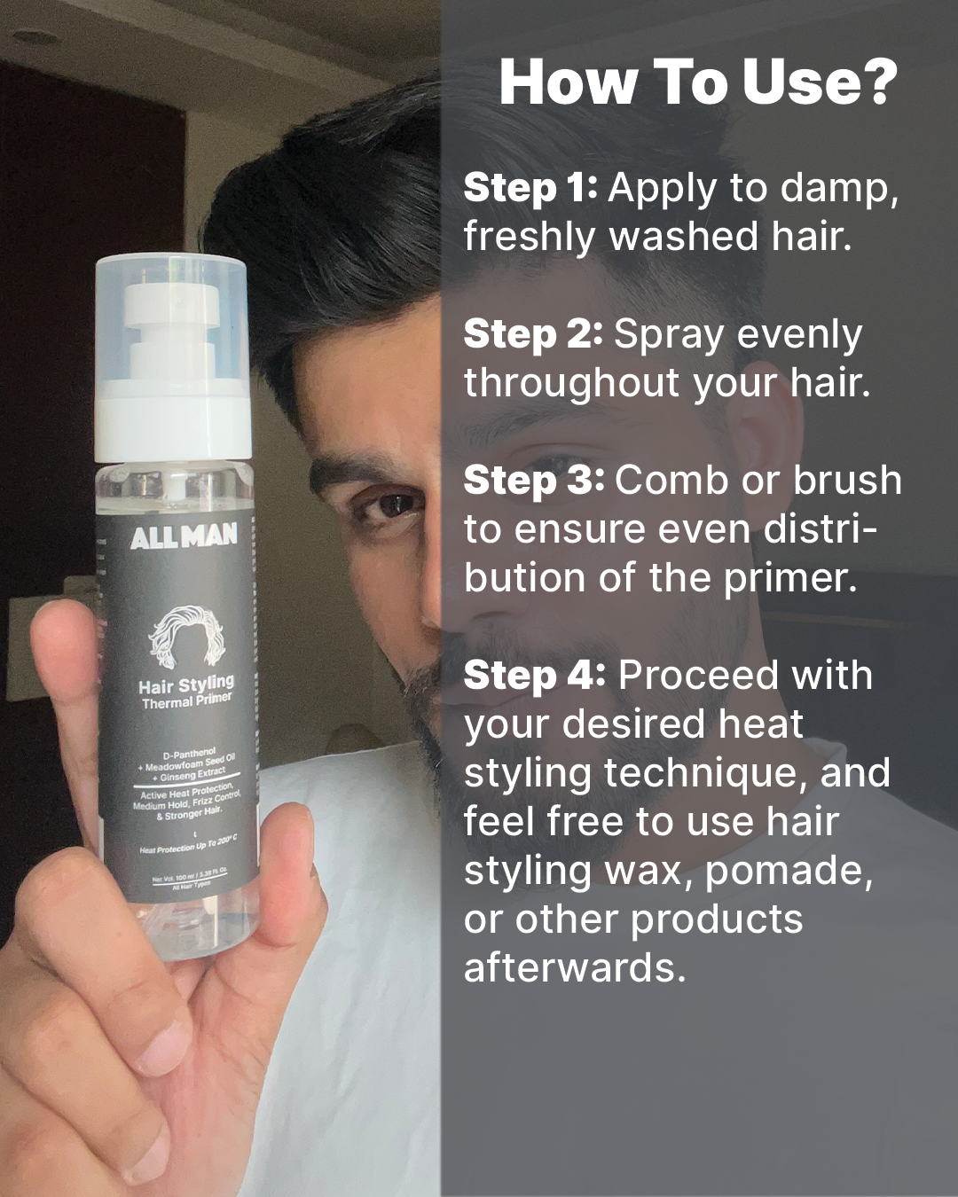 Hair Styling Thermal Primer - 100ml