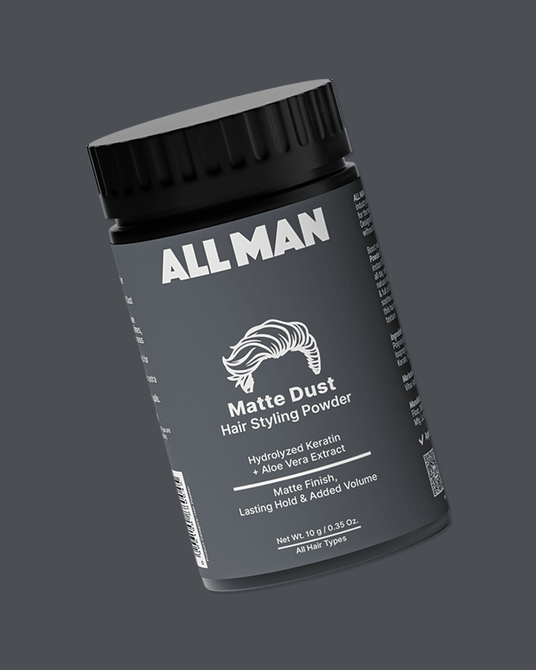 ALL MAN, Matte Dust Hair Styling Powder