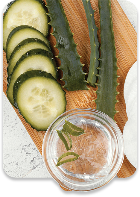 ALL MAN, Ingredients, Aloe Vera & Cucumber Extract