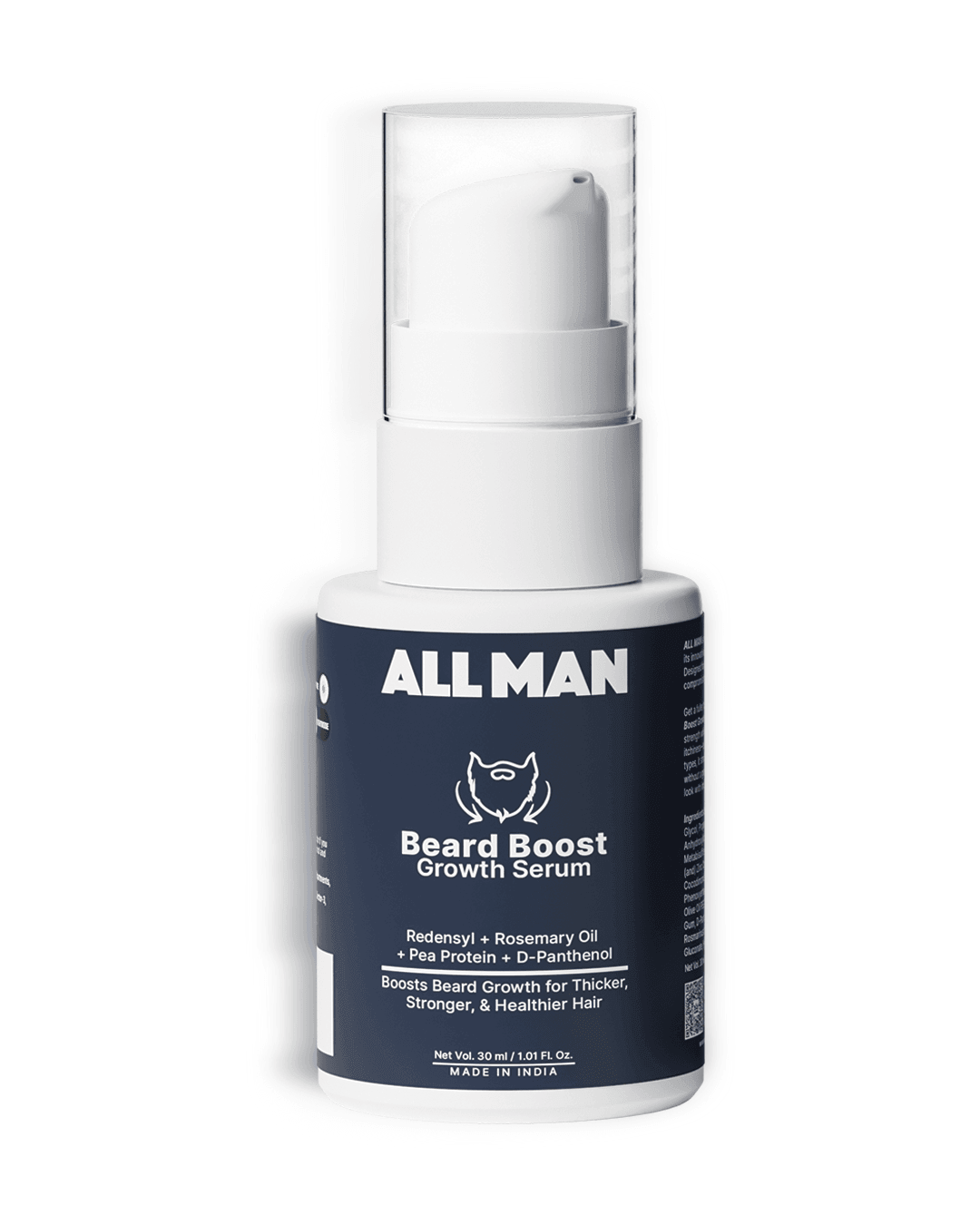ALL MAN, Beard Boost Growth Serum , Front image