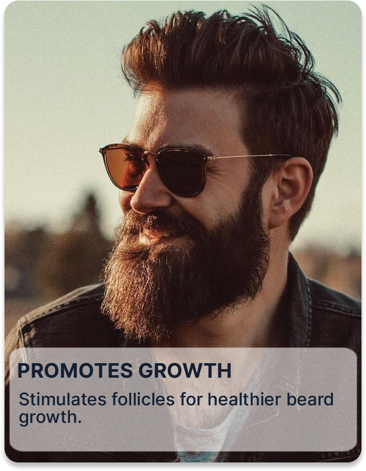 ALL MAN, Beard Shaper Comb, Reasons to buy, Promotes growth
