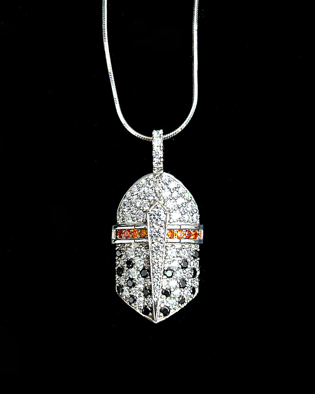 Knight's Great Helm Pendant