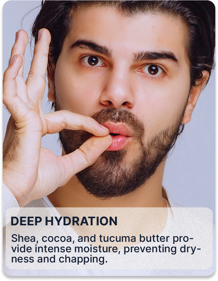 ALL MAN, Lightening Matte Lip Balm, Reasons to buy, Deep Hydration