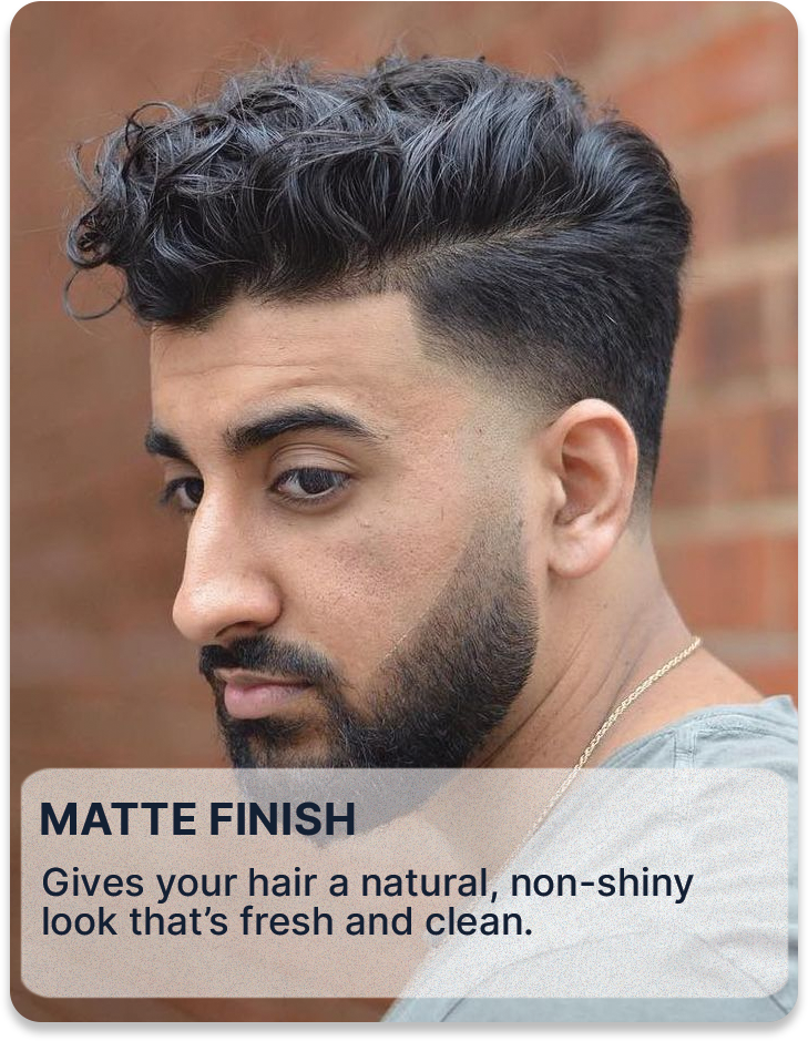 ALL MAN, Matte Dust Hair Styling Powder, Reasons to buy, Matte finish