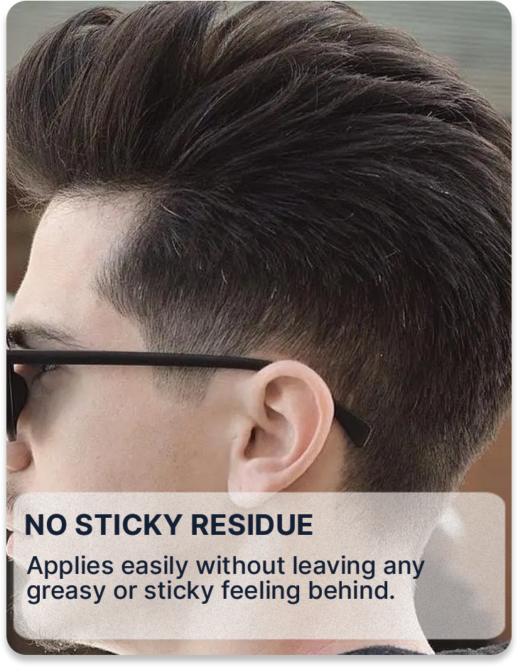 ALL MAN, Matte Dust Hair Styling Powder, Reasons to buy, No Sticky Residue