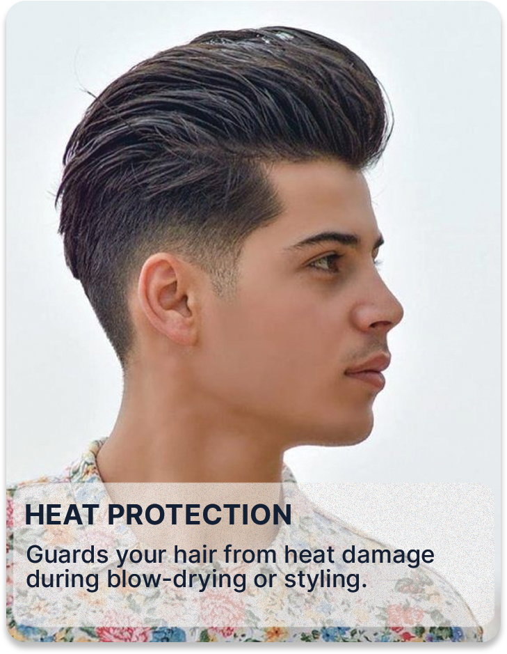 ALL MAN, Supreme Hair Fiber Wax, Reasons To Buy, Heat Protection