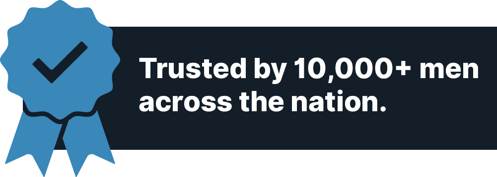 ALL MAN, 24-Hour Instant Grey Cover, Trusted by 10,000 men across the nation