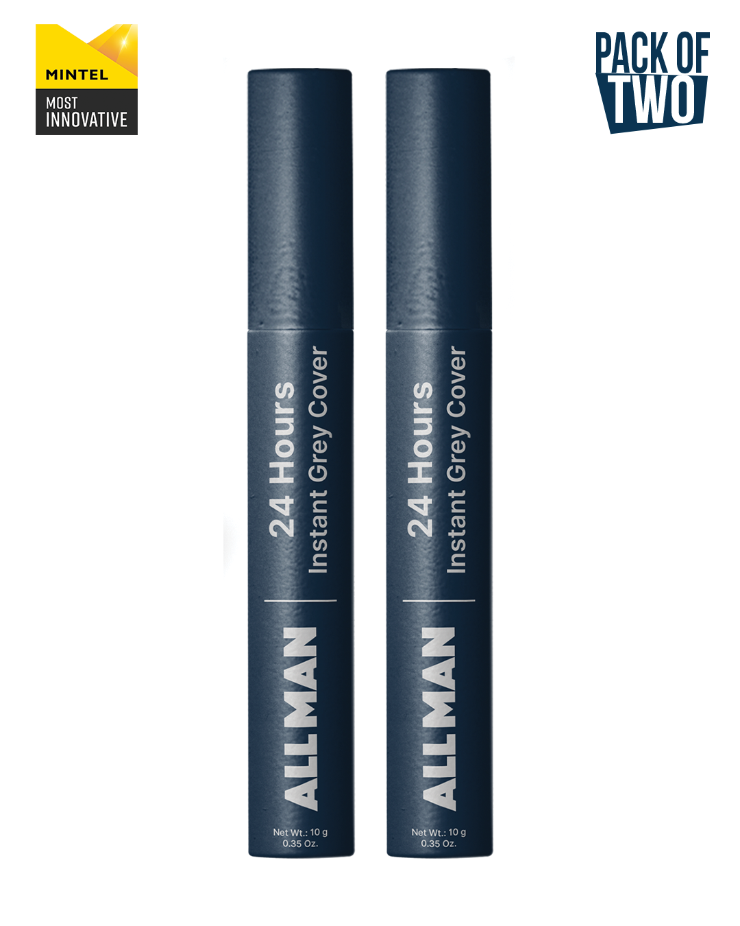 24-Hour Instant Grey Cover (Pack of 2) - 20g