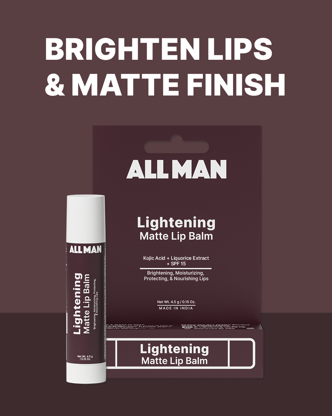 Lightening Matte Lip Balm  - 4.5g