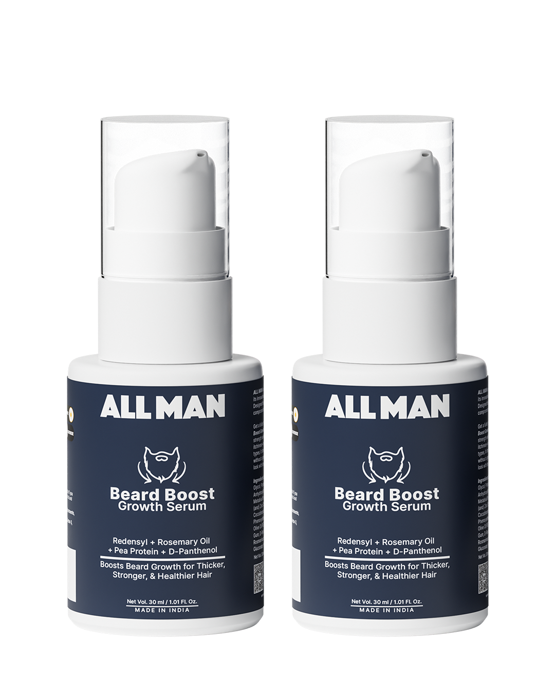 Beard Boost Growth Serum (Pack of 2) - 60ml