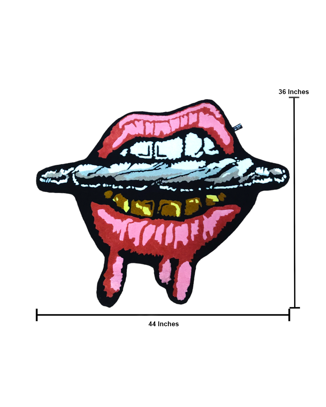 Drippin' Lips Rug