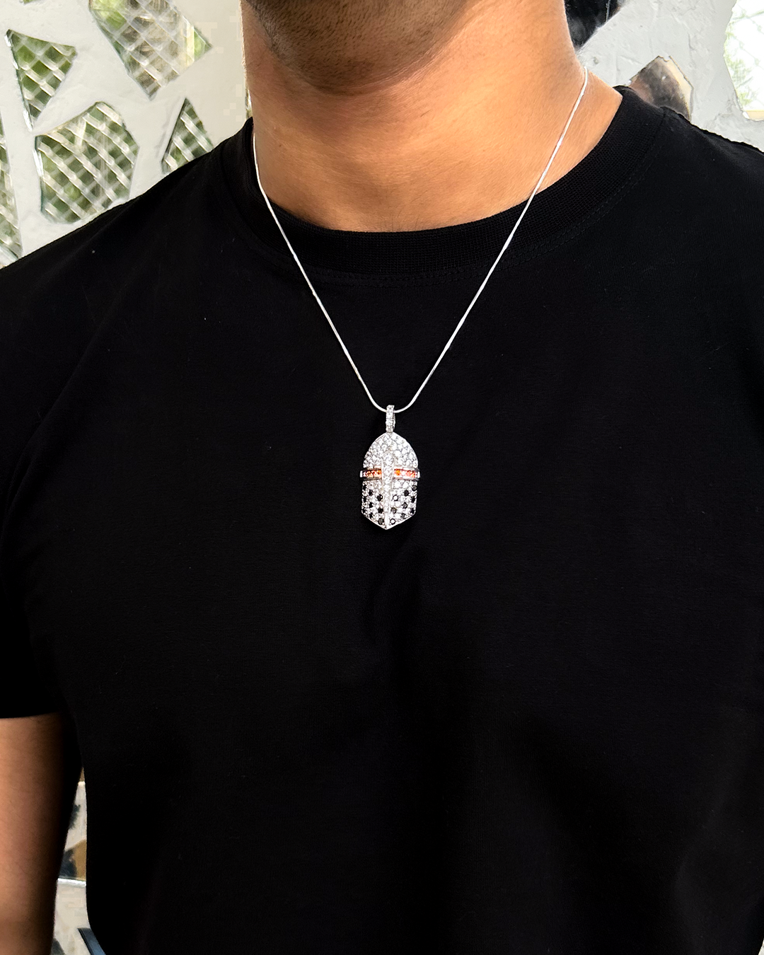 Knight's Great Helm Pendant